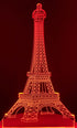 3D Illusion Night Lamp Eiffel Tower