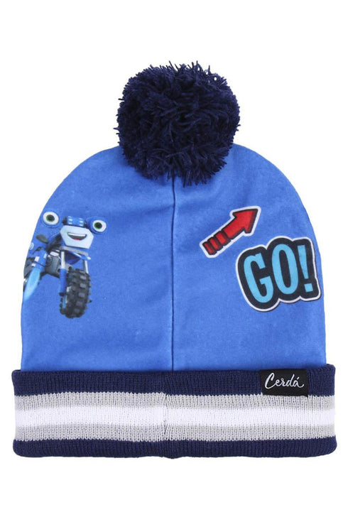 Ricky Zoom Kids Beanie Hat Gloves
