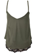 Womens Sleeveless V-Neck Summer Top