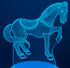 3D Illusion Night Lamp Horse