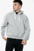 Mens Plain White Cords Hoodie