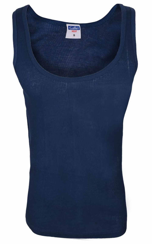 3 Pack Men’s Classic Ribbed Tank Top Vest