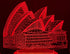 3D Illusion Night Lamp Opera House
