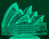 3D Illusion Night Lamp Opera House