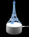 3D Illusion Night Lamp Eiffel Tower