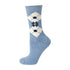3 Pack Womens Mid Calf Socks - UK 4-7