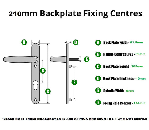 Spring Double Glazing Door Handle
