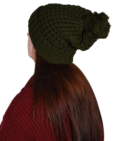 Womens Beret Wool Beanie