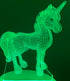 3D Illusion Night Lamp Unicorn