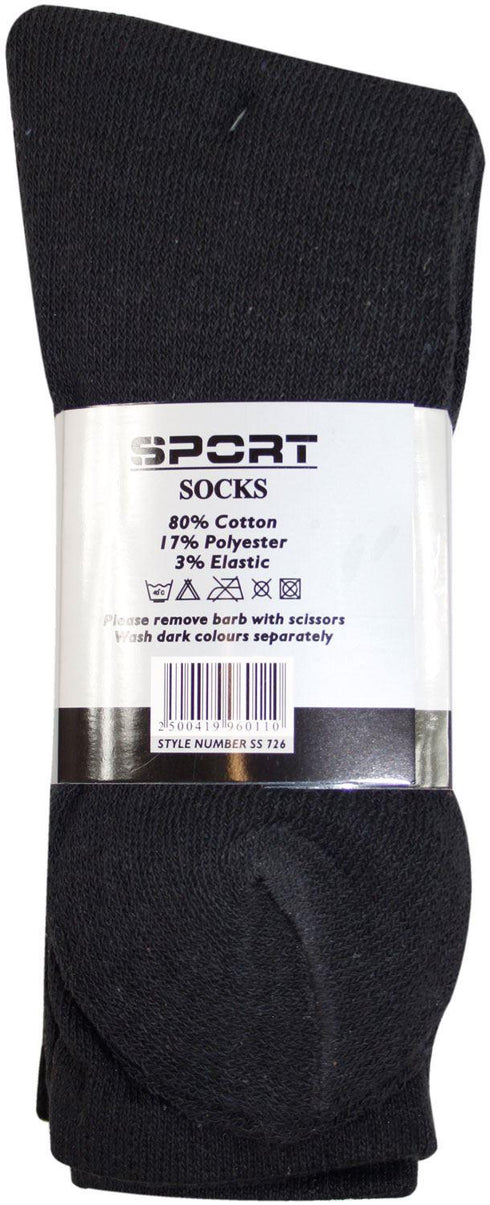 5 Pack Mens Stretchable Sport Socks