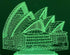 3D Illusion Night Lamp Opera House