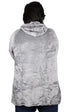 Blanket Oversized Hoodie Grey - Thin