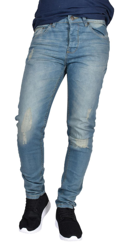 Men’s Distressed Slim Fit Jeans