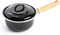 Enameled Steel Saucepan with Wooden Handle – 1.5L
