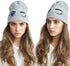 Brave Soul Grey Knitted Beanie Hat