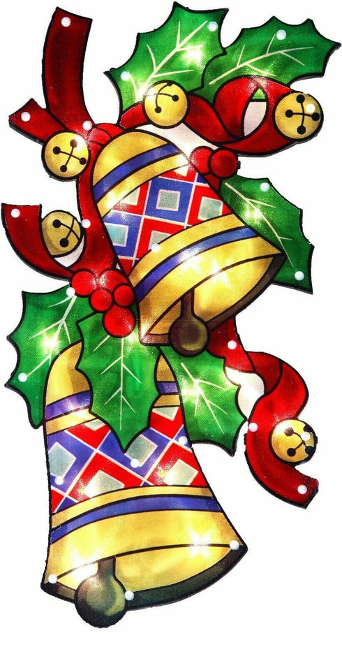 Christmas Silhouette Window decoration with LED Lights