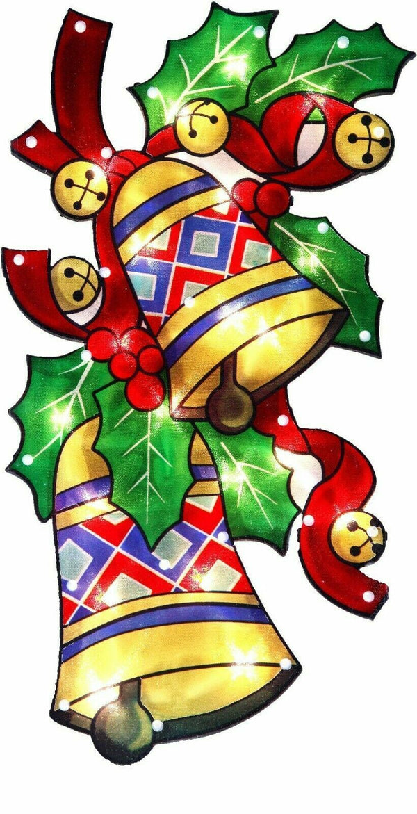 Christmas Silhouette Window decoration with LED Lights