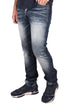 Men’s Slim Fit Faded Blue Denim Jeans – Stylish Casual Wear for Everyday Comfort