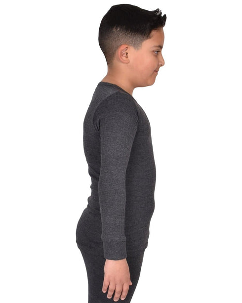 Kids Long John's Long Sleeve Thermal Underwear Set