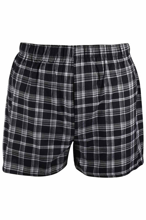 4 Pack Assorted Men Woven Check Boxer