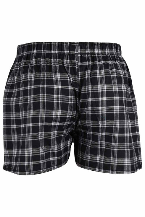 4 Pack Assorted Men Woven Check Boxer
