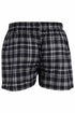 4 Pack Assorted Men Woven Check Boxer