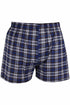 4 Pack Assorted Men Woven Check Boxer