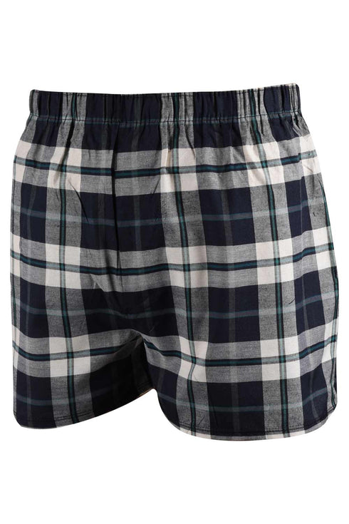 4 Pack Assorted Men Woven Check Boxer