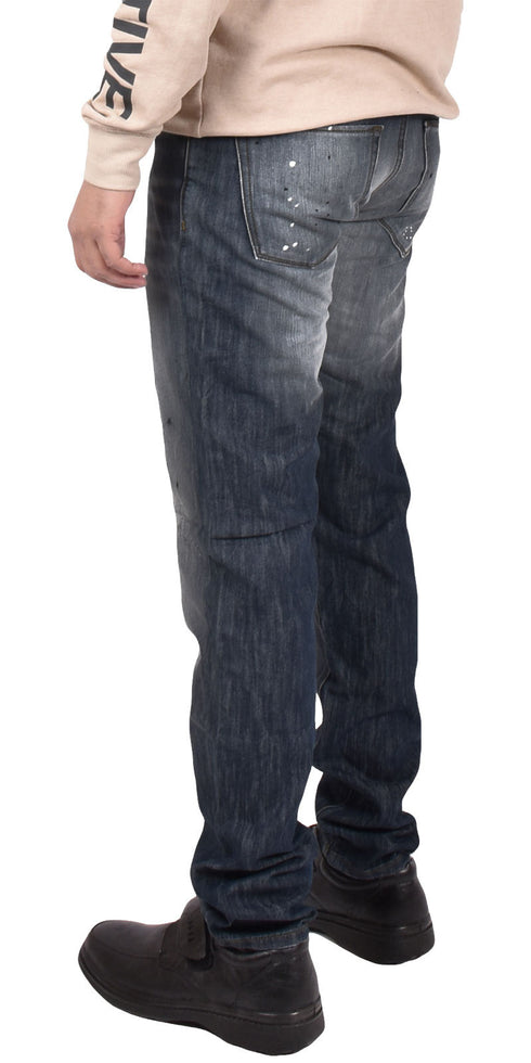 Men’s Distressed Slim Fit Denim Jeans – Stylish Casual Wear