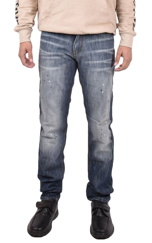 Men’s Distressed Slim Fit Denim Jeans – Stylish Casual Wear