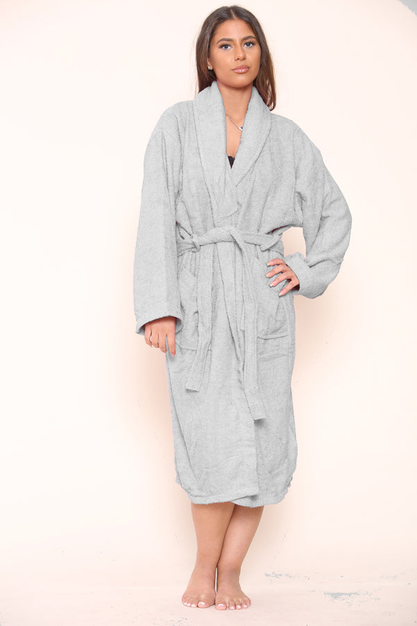 Unisex Cotton Bath Robe