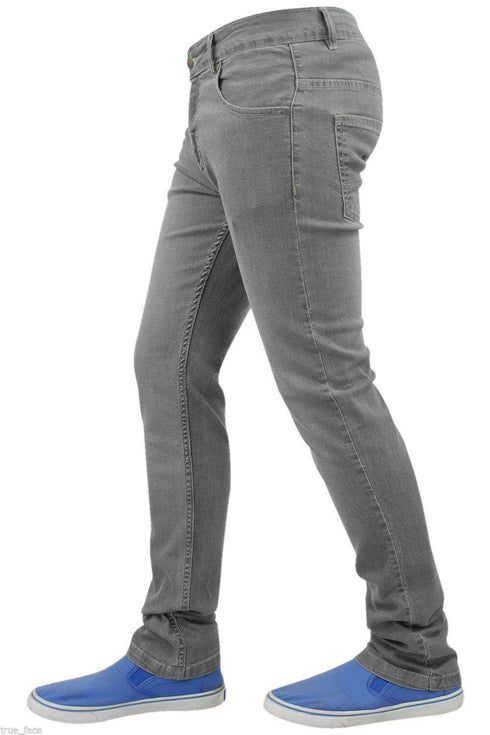 Men Stretch Skinny Straight Jeans
