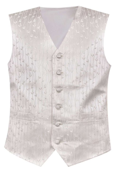 Kids Patterned V Neck Waistcoat