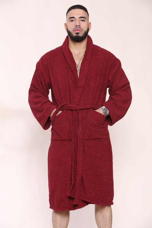 Unisex Cotton Bath Robe