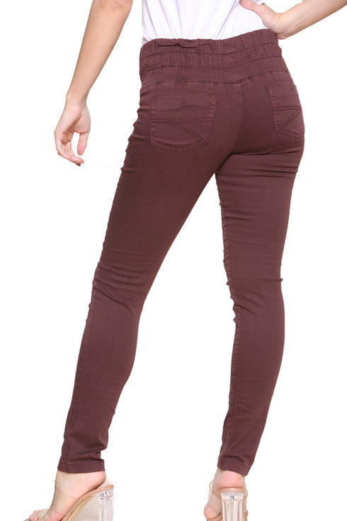 Women's Slim Fit Pants with Elastic Waistband – Comfortable & Stylish Everyday Wear