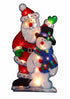 Christmas Silhouette Window decoration with LED Lights