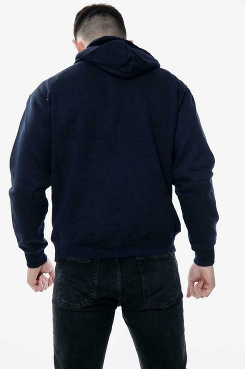 Mens Plain White Cords Hoodie