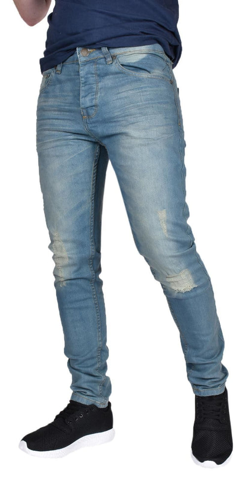 Men’s Distressed Slim Fit Jeans