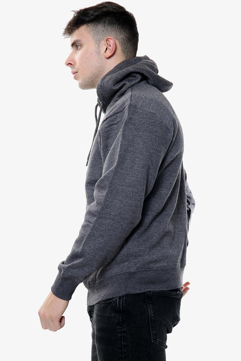 Mens Plain White Cords Hoodie