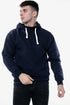 Mens Plain White Cords Hoodie