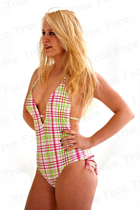 Womens Padded One Piece Bikini Suit