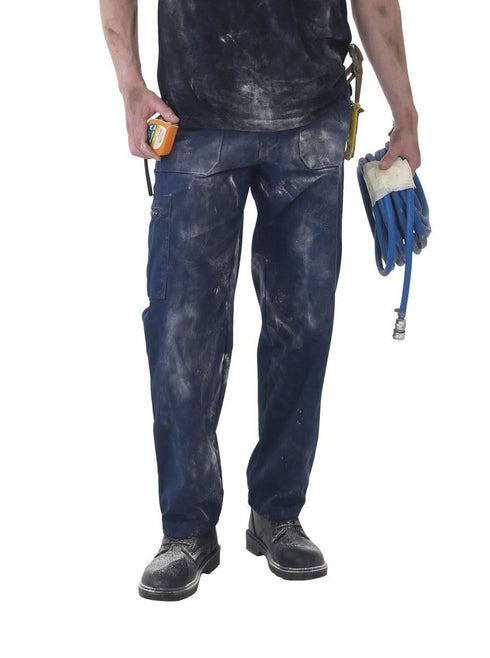 Men’s Durable Cargo Pants With Multiple Zipper Pockets