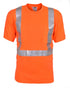 Hi Visibility Short Sleeve Safety T-Shirt