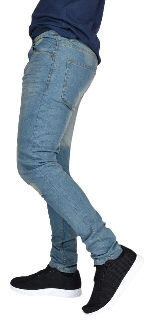 Men’s Distressed Slim Fit Jeans