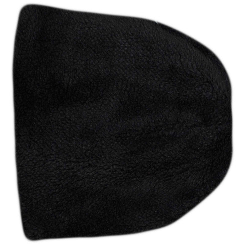 Black Warm Fleece Lined Thermal Beanie