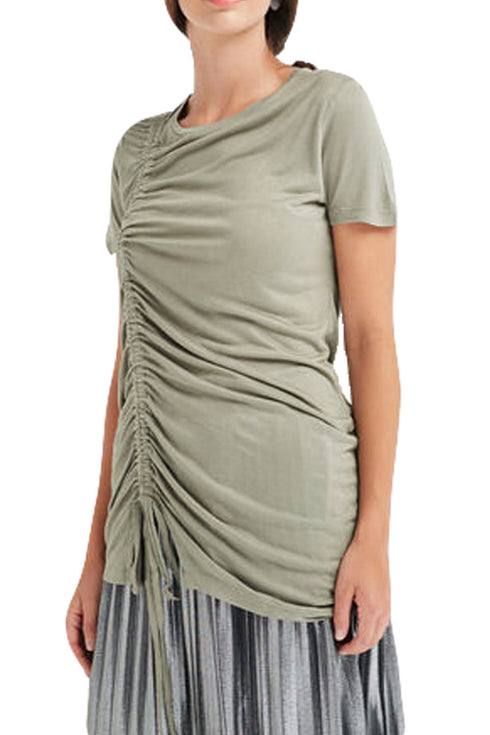 Womens Longline Silhouette Plain T Shirt