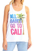 Womens Beach Scoop Neck Vest