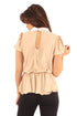 Ladies Collared Peplum Top