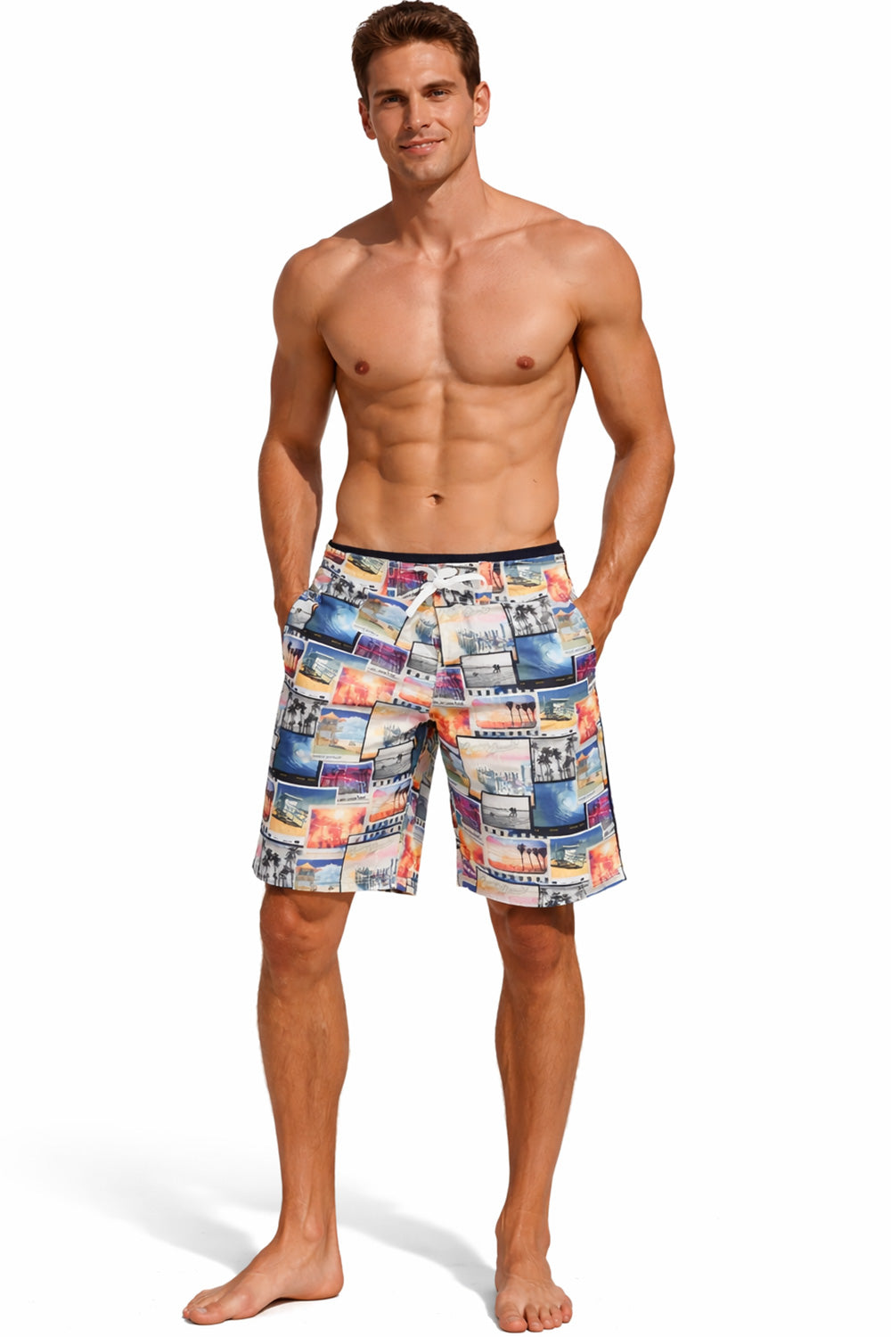 Bermuda Swim Shorts Mesh Lining