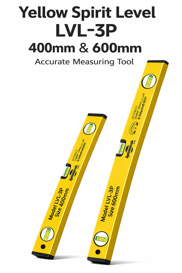 Magnetic Aluminium Spirit Level – 40cm/60cm DIY Builders Tool
